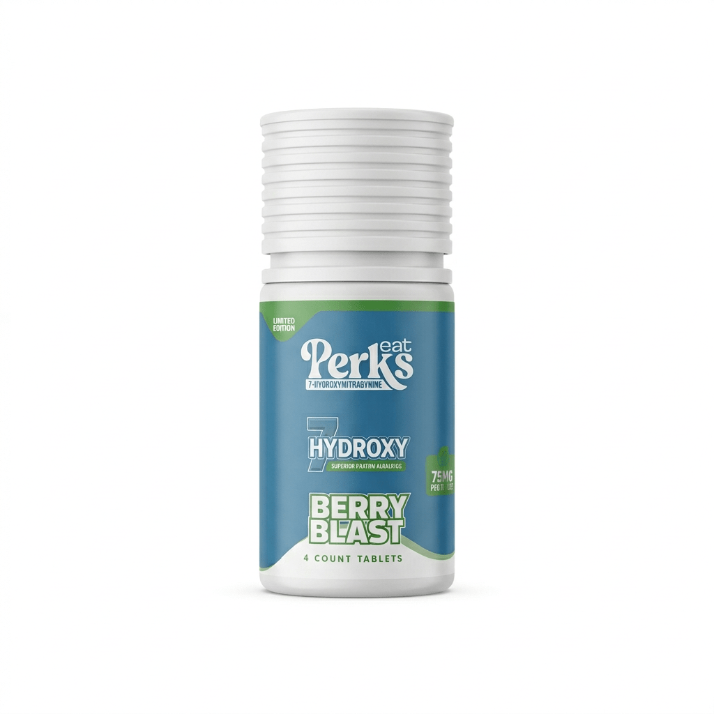 Eat Perks 7 - OH Tablets (300mg - 4 Count) - 7OH.com