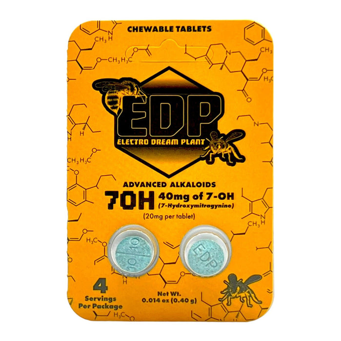 EDP Advanced Mitragyna 7-OH Tablets (40mg - 2 Count) - 7OH.com