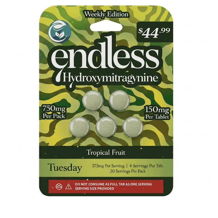 Endless 7 - OH Tablets (750mg - 5 Count) - 7OH.com