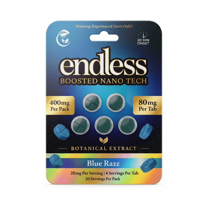 Endless Boosted Nano Tech Botanical Extract Tablets (400mg - 5 Count) - 7OH.com