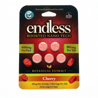 Endless Boosted Nano Tech Botanical Extract Tablets (400mg - 5 Count) - 7OH.com