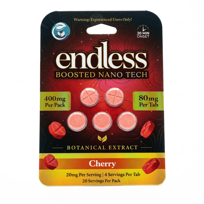 Endless Boosted Nano Tech Botanical Extract Tablets (400mg - 5 Count) - 7OH.com