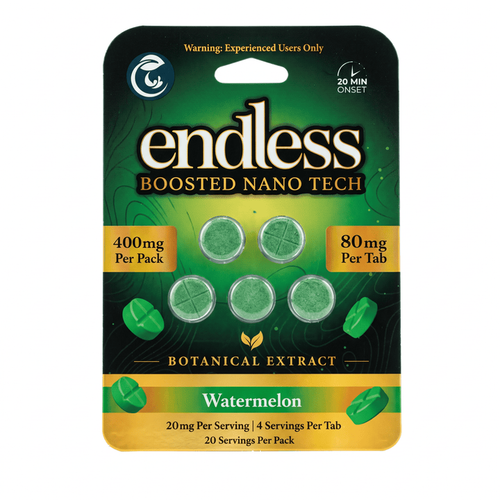 Endless Boosted Nano Tech Botanical Extract Tablets (400mg - 5 Count) - 7OH.com