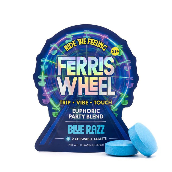 Ferris Wheel Party Blend Kanna Tablets (2 Count) - 7OH.com
