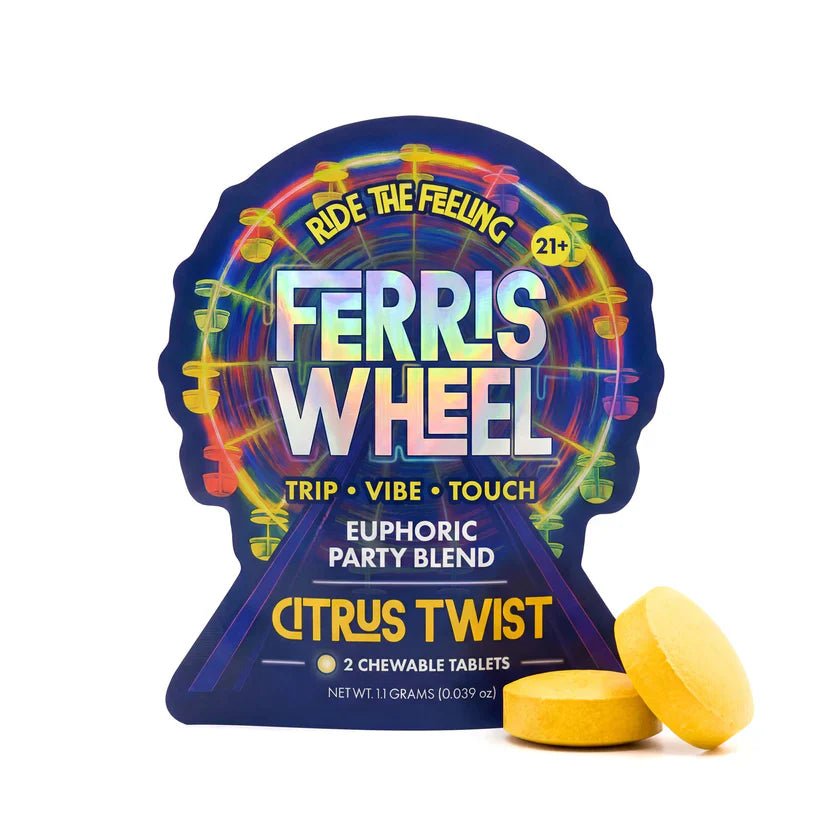 Ferris Wheel Party Blend Kanna Tablets (2 Count) - 7OH.com