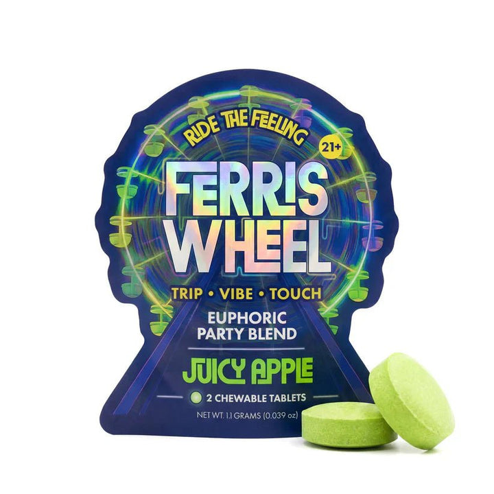 Ferris Wheel Party Blend Kanna Tablets (2 Count) - 7OH.com