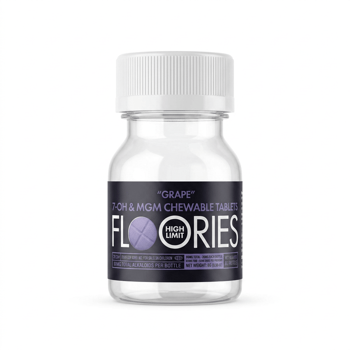 Floories High Limit 7-OH + MGM Tablets (800mg - 10 Count) - 7OH.com