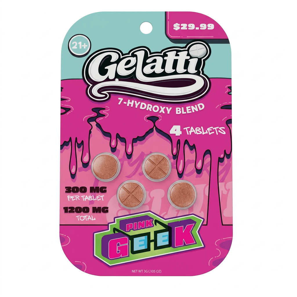 Gelatti 7 - OH + MIT + MGM - 15 Tablets (1200mg - 4 Count) - 7OH.com