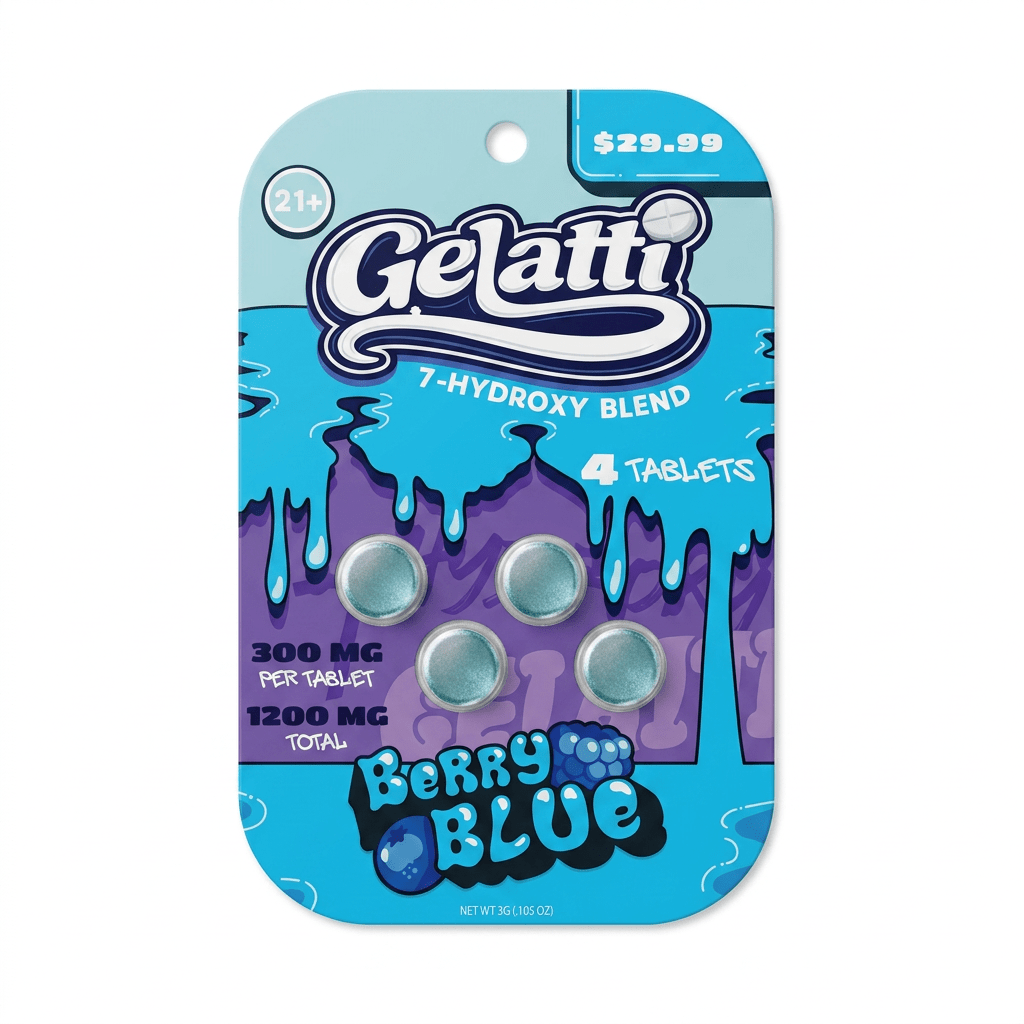 Gelatti 7 - OH + MIT + MGM - 15 Tablets (1200mg - 4 Count) - 7OH.com