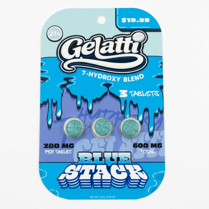 Gelatti 7 - OH + MIT + MGM - 15 Tablets (600mg - 3 Count) - 7OH.com