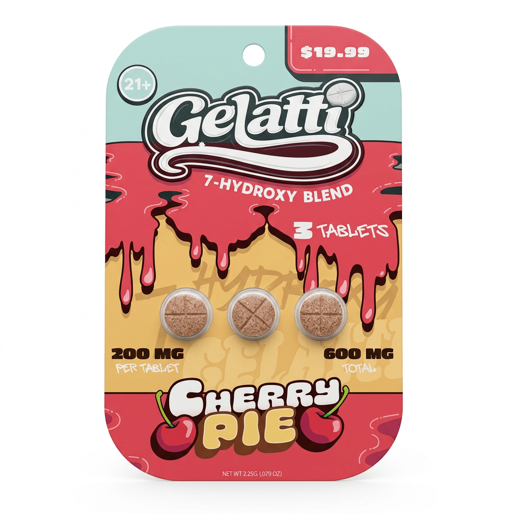 Gelatti 7 - OH + MIT + MGM - 15 Tablets (600mg - 3 Count) - 7OH.com