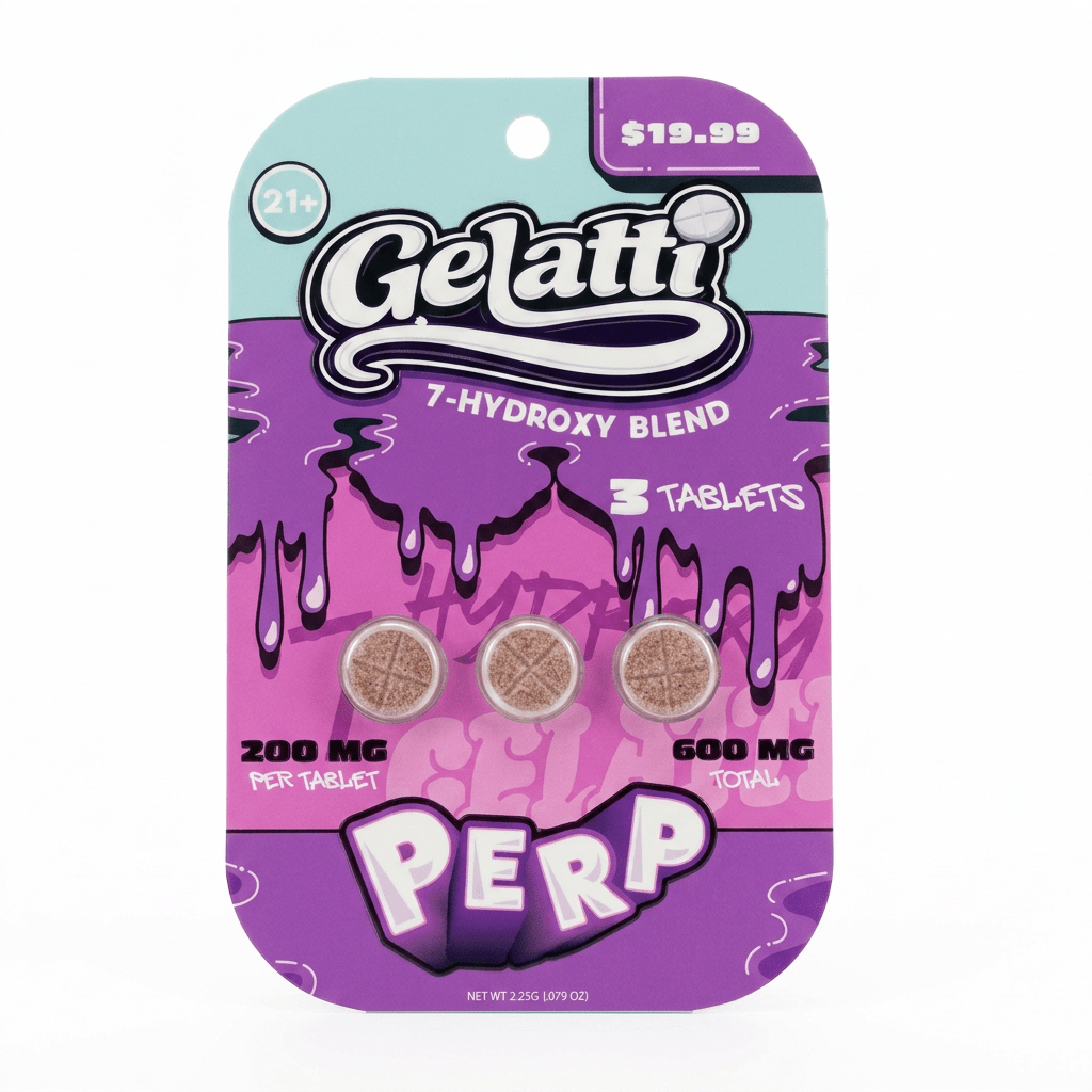 Gelatti 7 - OH + MIT + MGM - 15 Tablets (600mg - 3 Count) - 7OH.com