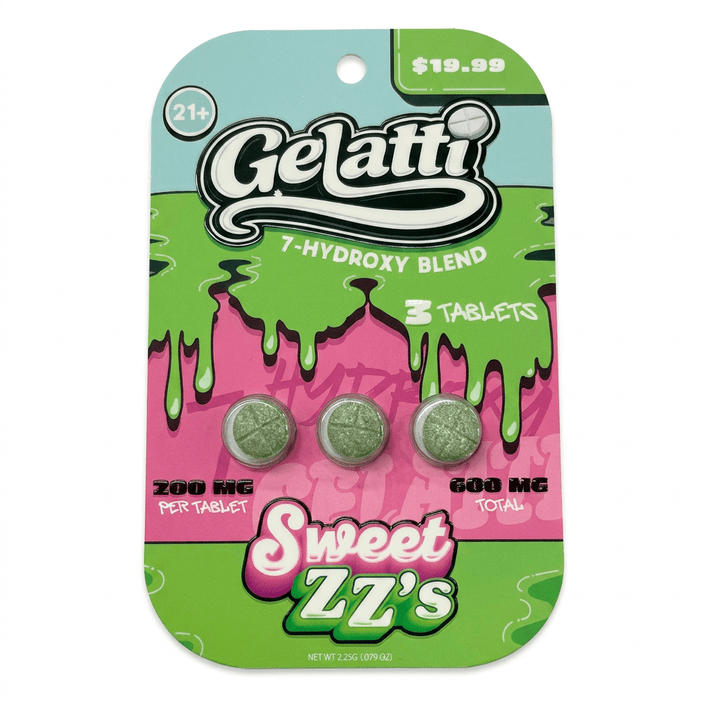 Gelatti 7 - OH + MIT + MGM - 15 Tablets (600mg - 3 Count) - 7OH.com