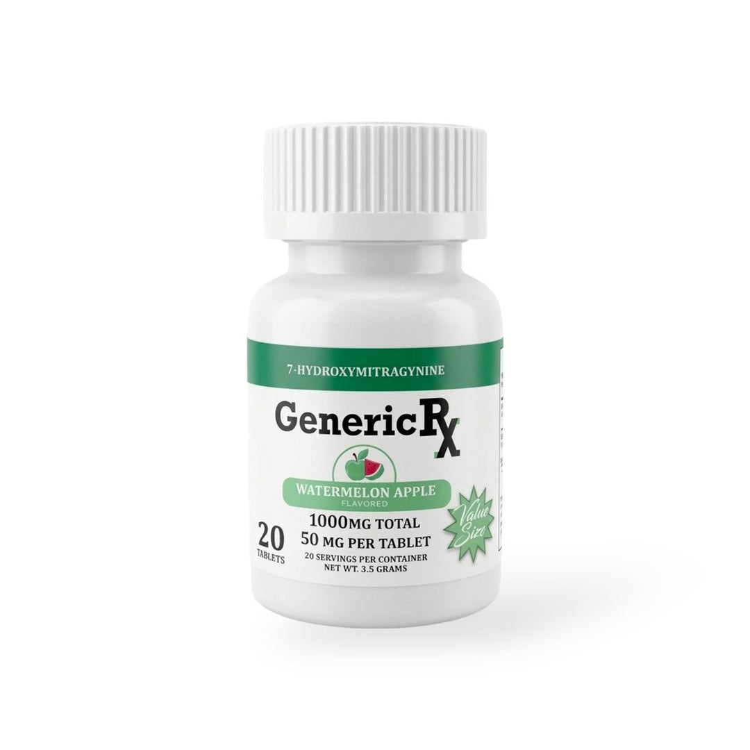 Generic RX 7 - OH Tablets (1000mg - 20 Count) - 7OH.com