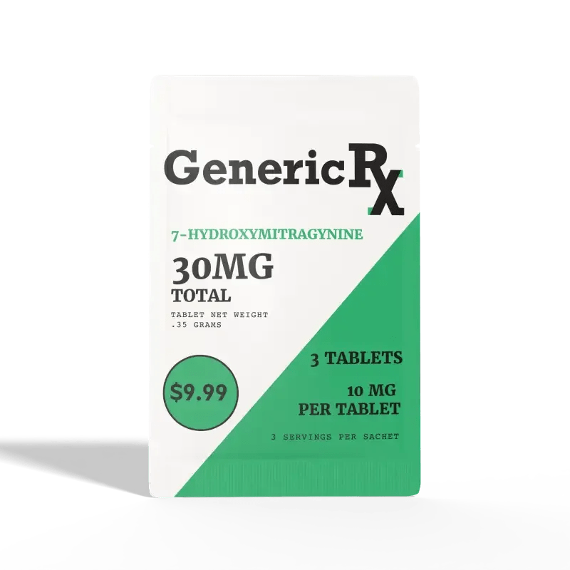 Generic RX 7 - OH Tablets (30mg - 3 Count) - 7OH.com