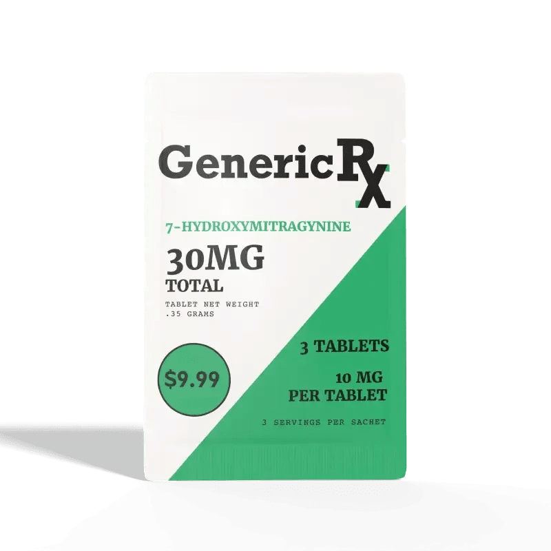 Generic RX 7-OH Tablets (30mg - 3 Count)