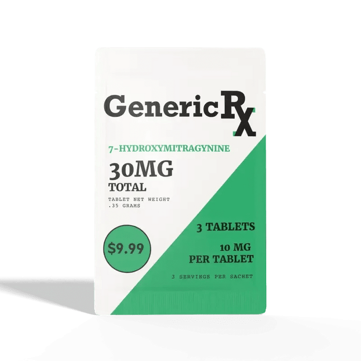Generic RX 7 - OH Tablets (30mg - 3 Count) | BOX OF 20 - 7OH.com