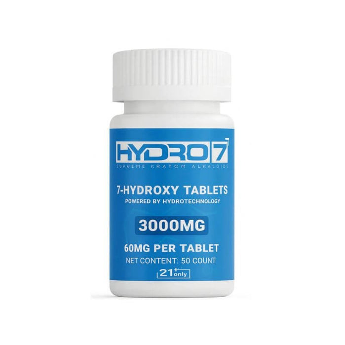 Hydro7 7-OH Tablets (3000mg - 50 Count) - 7OH.com