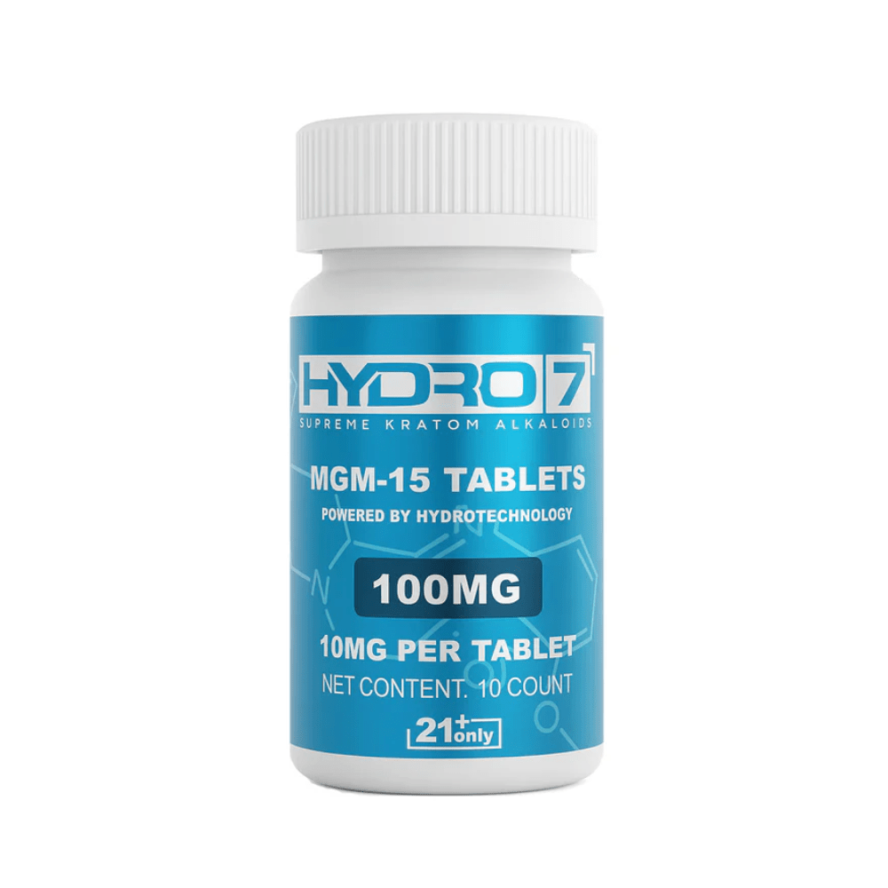 Hydro7 MGM - 15 Tablets (100mg - 10 Count) - 7OH.com