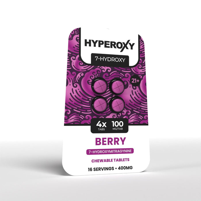 Hyperoxy 7-OH Tablets (400mg - 4 Count) - 7OH.com