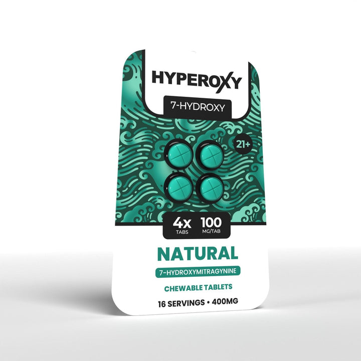 Hyperoxy 7-OH Tablets (400mg - 4 Count) - 7OH.com