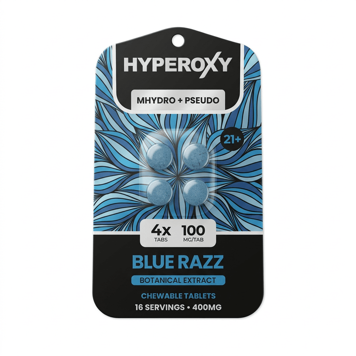 Hyperoxy MGM - 15 + Pseudo Tablets (400mg - 4 Count) - 7OH.com