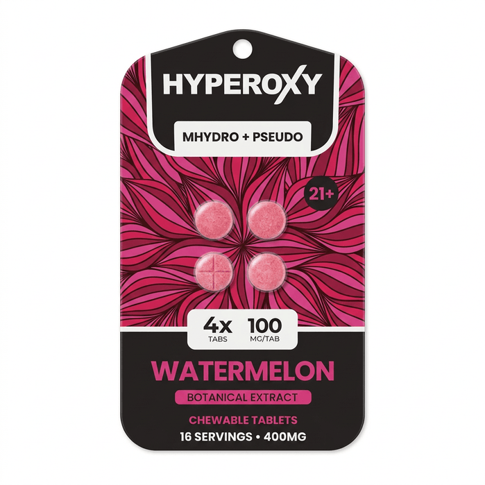 Hyperoxy MGM-15 + Pseudo Tablets (400mg - 4 Count) - 7OH.com