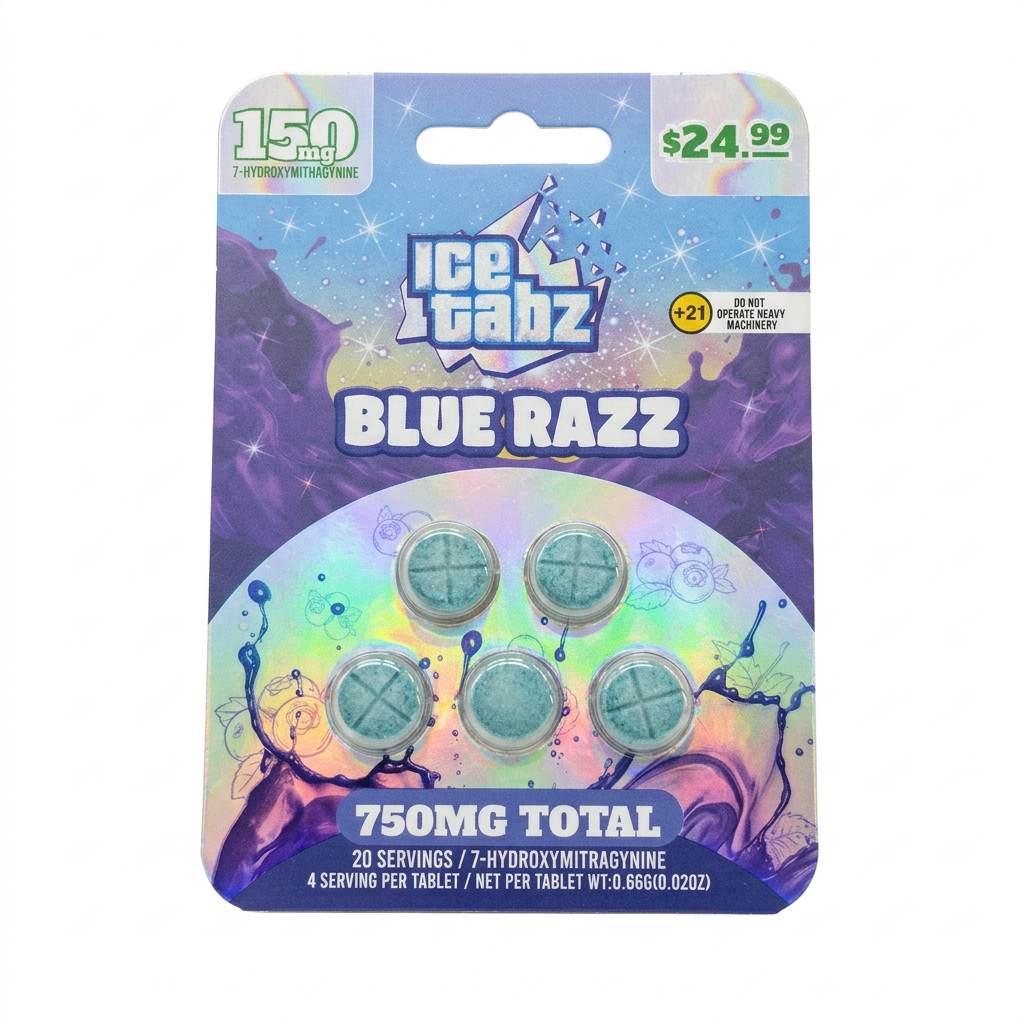 Ice Tabz 7 - OH Tablets (750mg - 5 Count) - 7OH.com