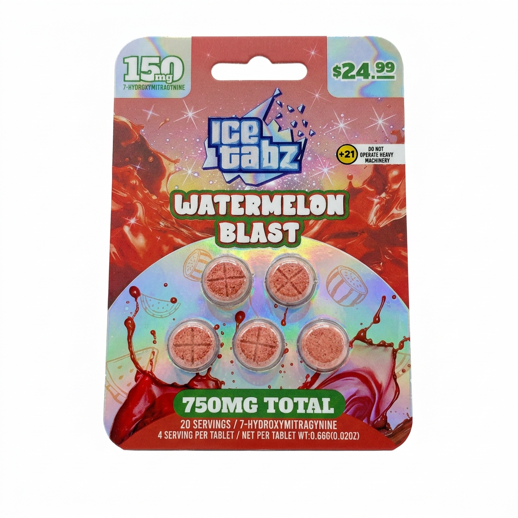 Ice Tabz 7 - OH Tablets (750mg - 5 Count) - 7OH.com