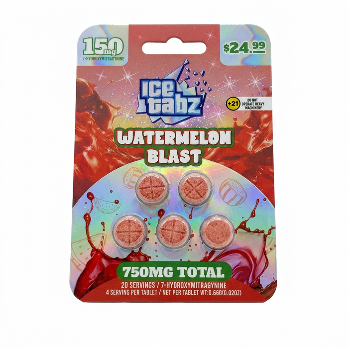 Ice Tabz 7 - OH Tablets (750mg - 5 Count) - 7OH.com