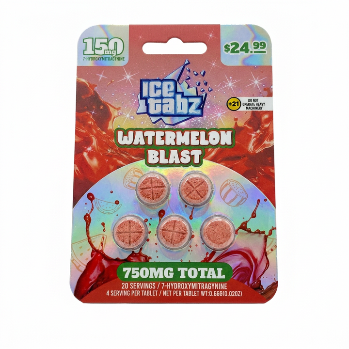 Ice Tabz 7 - OH Tablets (750mg - 5 Count) - 7OH.com