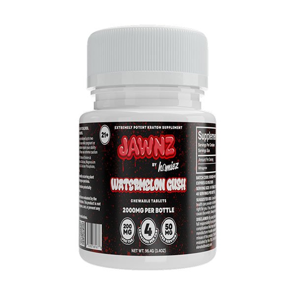 Jawnz Kratom Tablets (2000mg - 10 Count) - 7OH.com