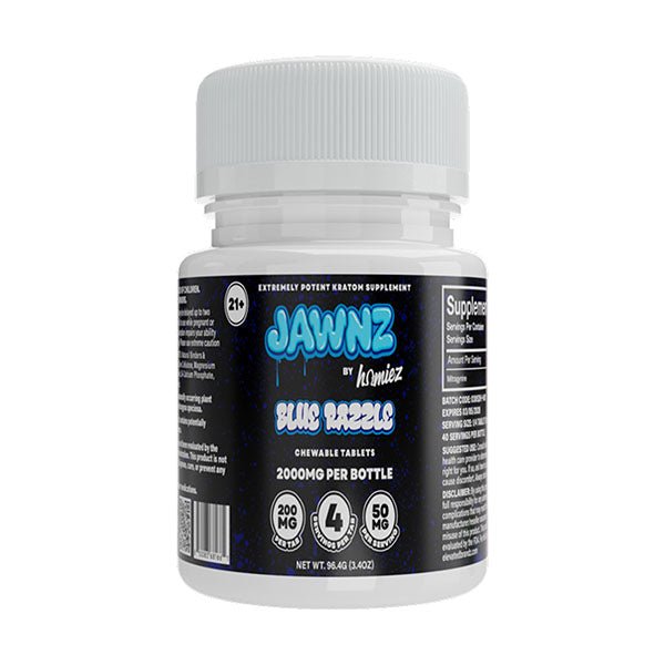 Jawnz Kratom Tablets (2000mg - 10 Count) - 7OH.com