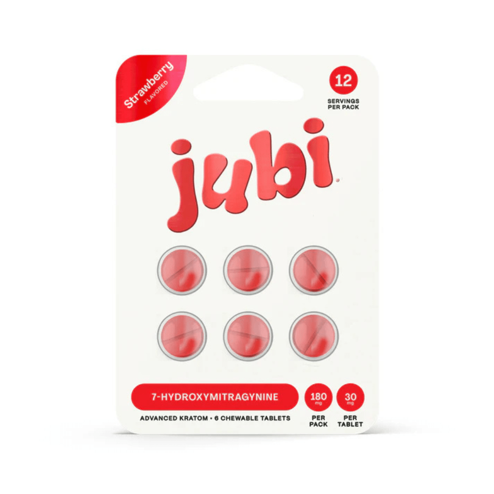 Jubi 7 - OH Extract Chewable Tablets (180mg - 6 Count) - 7OH.com