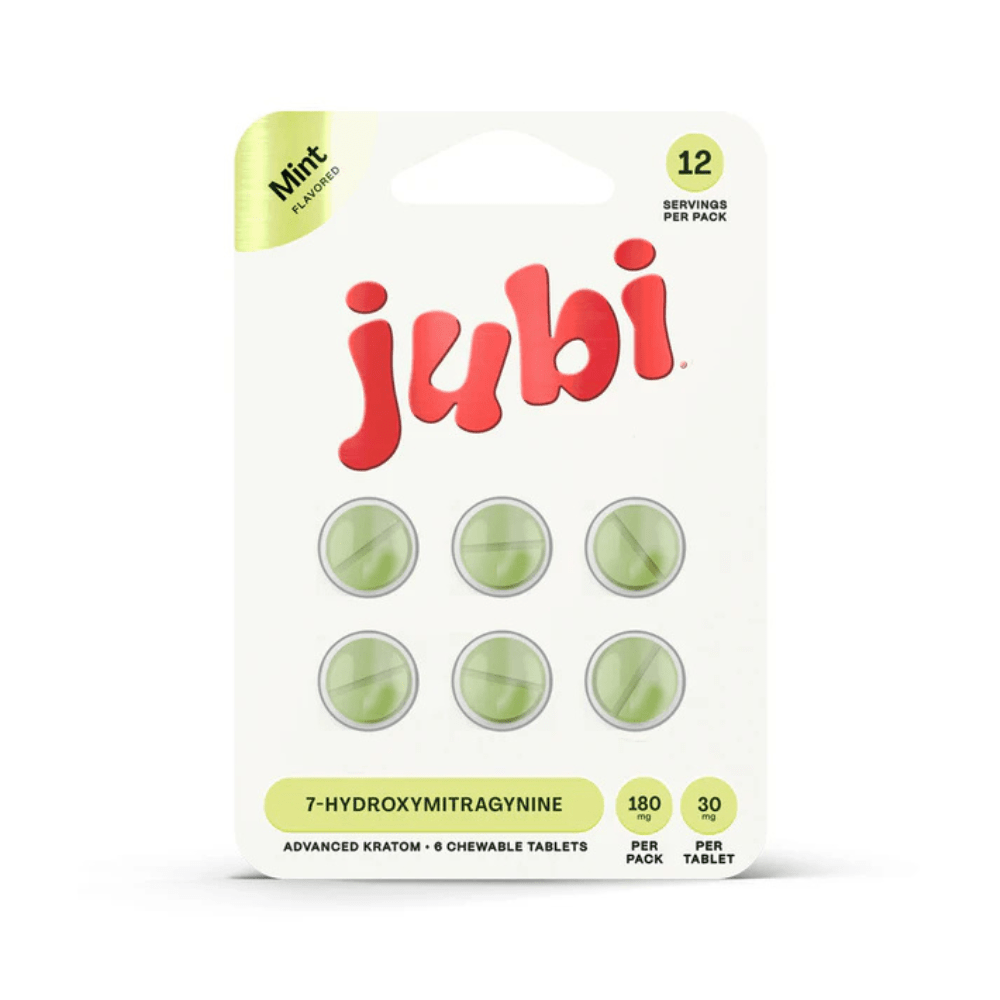 Jubi 7 - OH Extract Chewable Tablets (180mg - 6 Count) - 7OH.com