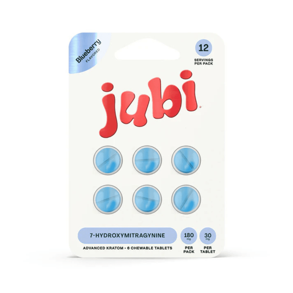 Jubi 7-OH Extract Chewable Tablets (180mg - 6 Count) | BOX OF 10