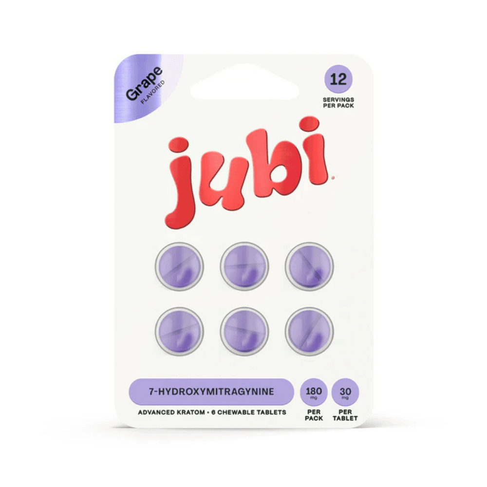 Jubi 7 - OH Extract Chewable Tablets (180mg - 6 Count) | BOX OF 10 - 7OH.com