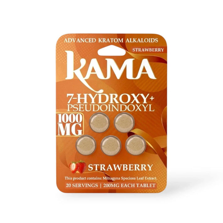 Kama 7 - OH + Pseudo Tablets (1000mg - 5 Count) - 7OH.com