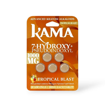 Kama 7 - OH + Pseudo Tablets (1000mg - 5 Count) - 7OH.com