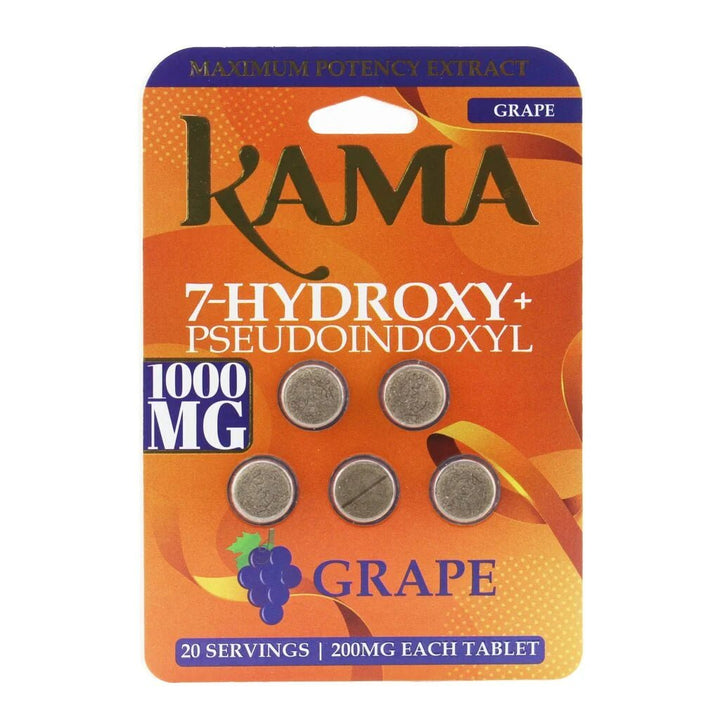 Kama 7-OH + Pseudo Tablets (1000mg - 5 Count) - 7OH.com