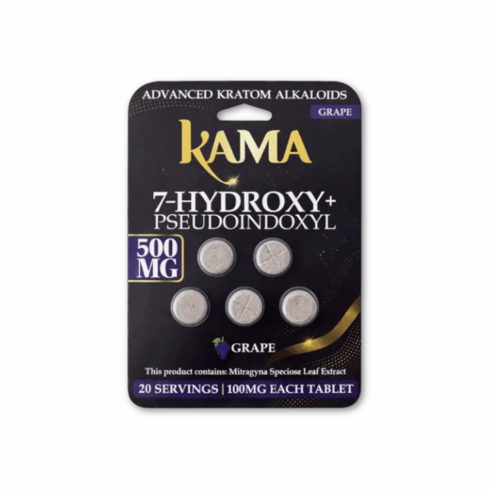 Kama 7 - OH + Pseudo Tablets (500mg - 5 Count) - 7OH.com