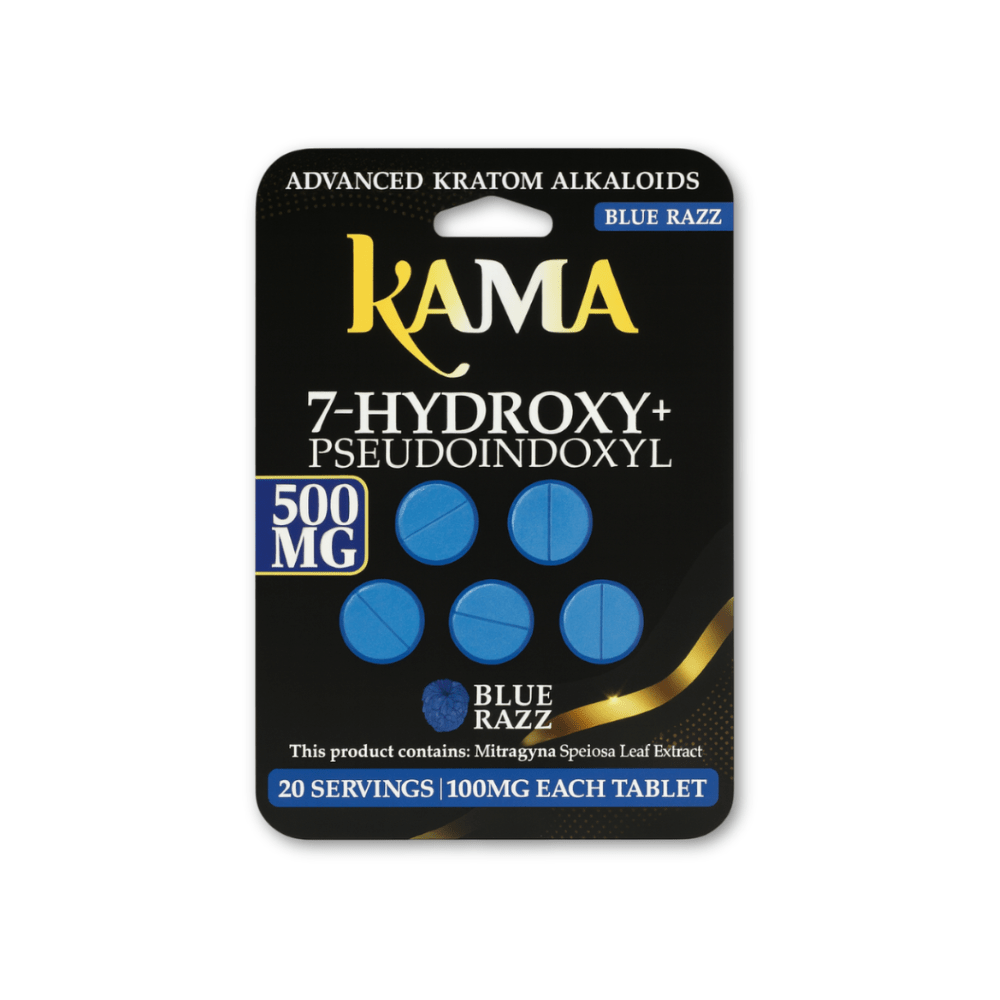 Kama 7 - OH + Pseudo Tablets (500mg - 5 Count) - 7OH.com