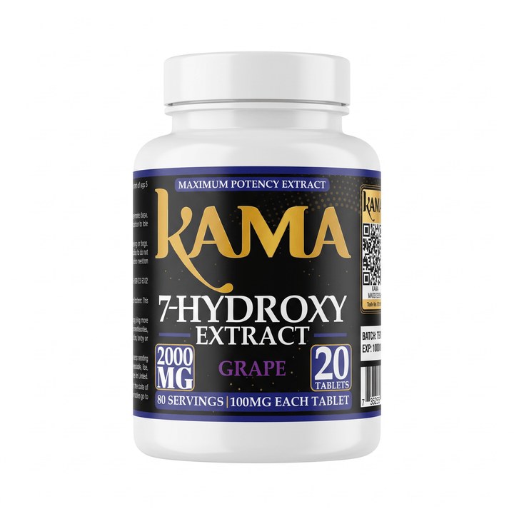 Kama 7-OH Tablets (2000mg - 20 Count) - 7OH.com