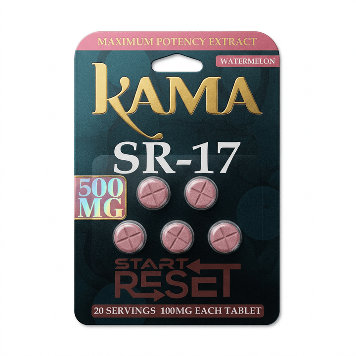 Kama Start Reset SR-17 Tablets (500mg - 5 Count) - 7OH.com