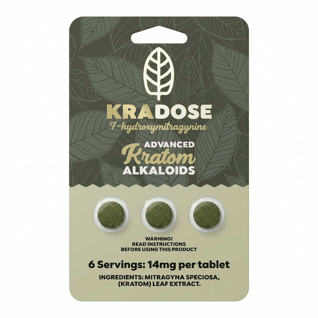 Kradose 7 - OH Tablets (42mg - 3 Count) - 7OH.com
