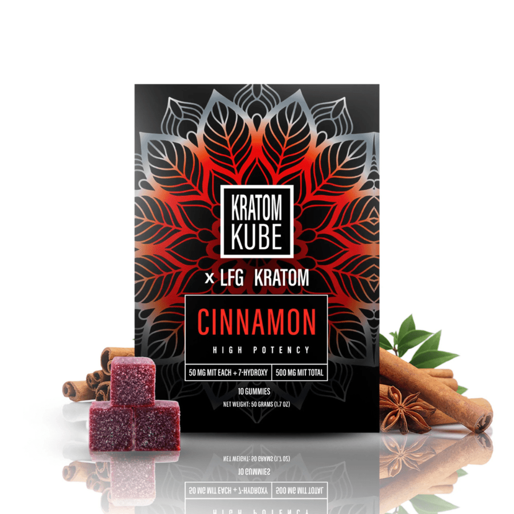 Kratom Kube 7 - Hydroxy Gummies (500mg - 10 Count) - 7OH.com