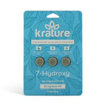 Krature 5X Strength 7-OH Tablets (75mg - 3 Count) - 7OH.com