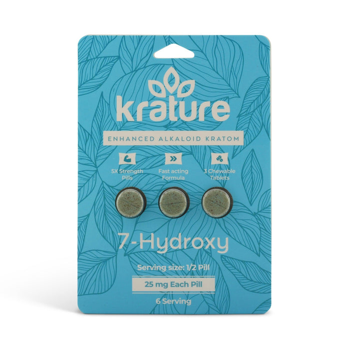 Krature 5X Strength 7-OH Tablets (75mg - 3 Count) - 7OH.com