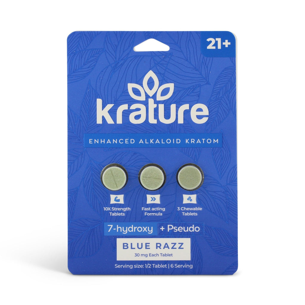 Krature 7-OH + Pseudo 10X Strength Tablets (90mg - 3 Count)