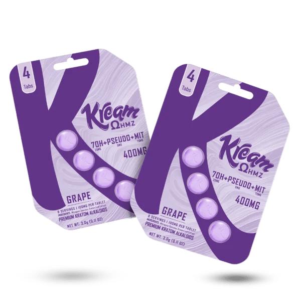 Kream 7-OH + Pseudo + MIT Tablets (400mg - 4 Count)